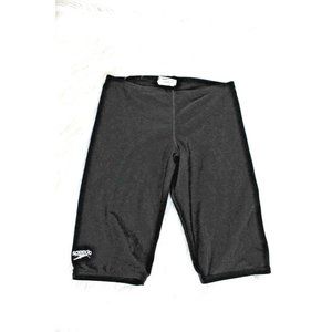 Vintage Speedo Envoltura Swim Shorts size 28 Swimming Suit Performance Black Men